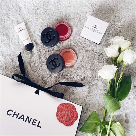 chanel cheek balm healthy pink|Chanel pink lip balm.